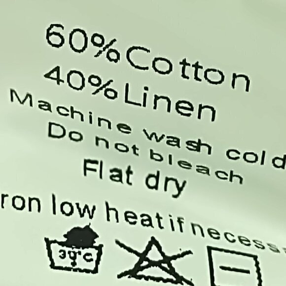 Ninexis Womens Lavender Cotton Linen Elastic Waist Lounge Pants Size Small (NWT) - Picture 10 of 10